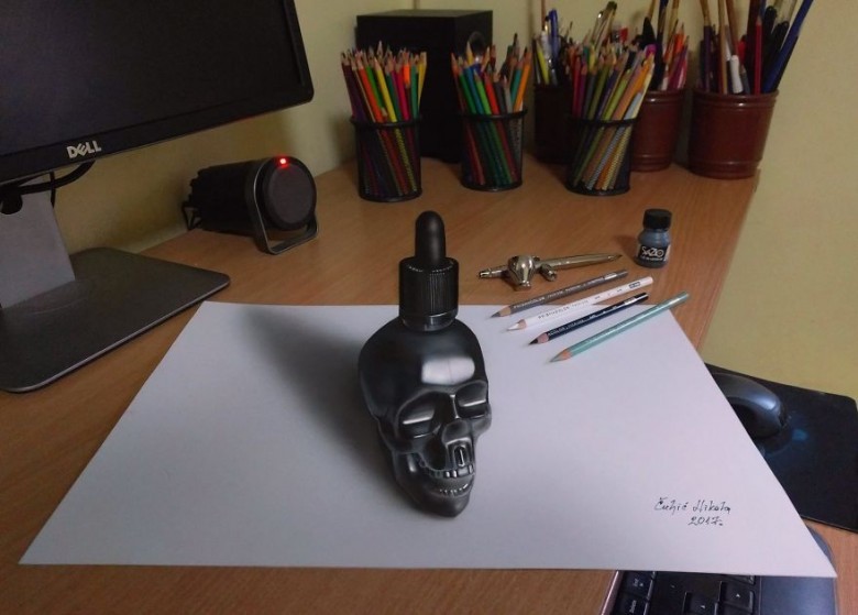 3D Siyah Kafatası