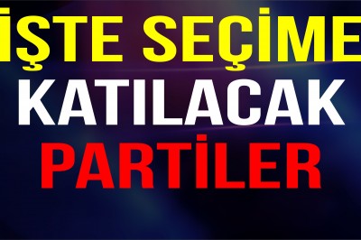 24 Haziran'da seçime girecek 10 parti!