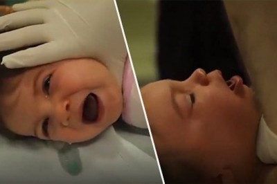 Fransa'da doktorun çocuk bronşu temizleme yöntemi hayli enteresan!