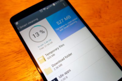 LG G3 Smart Cleaning ile gereksiz dosyaları silin
