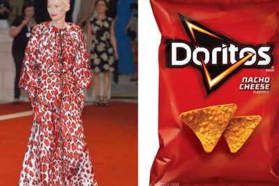 Tilda Swinton’un Kıyafetleri Doritos’un Farklı Lezzetlerine Benzerse