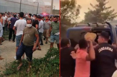 Manavgat'taki yangını çıkardığı iddia edilen kişilere linç girişimi!