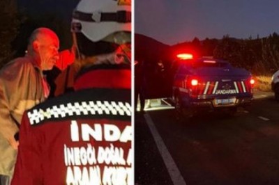 Ormanda kendini arayan adam: Garip olay bir kişi Jandama ile kendini aradı!