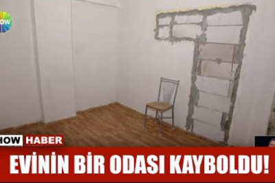 Komşusu evinin bir odasını çaldı! 3+1 olan evi 2+1 oldu!
